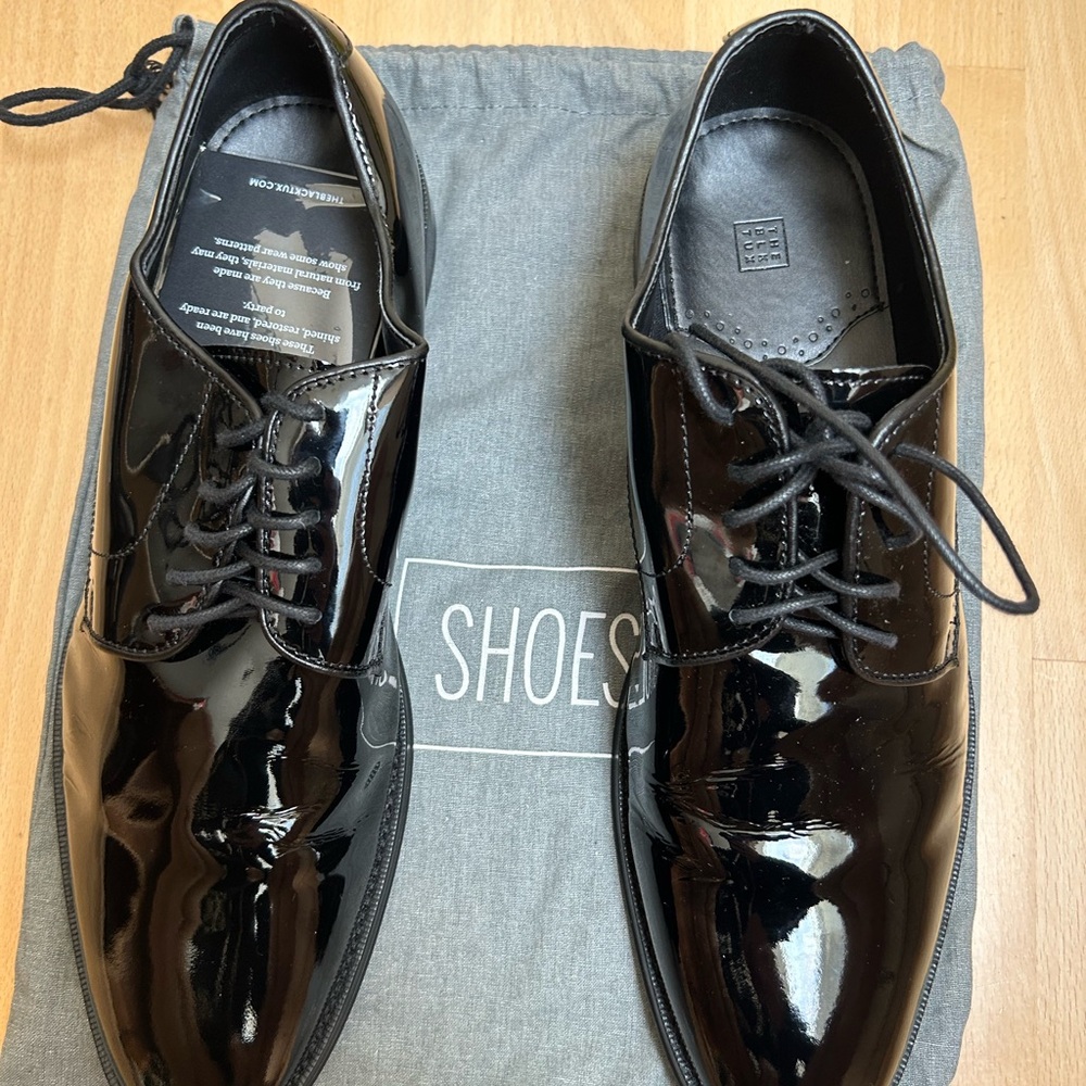 Brand new Black Tux Tuxedo Shoes